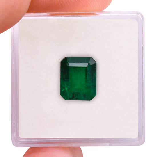 2.99 Carat Green COLOMBIAN Emerald Emerald CD