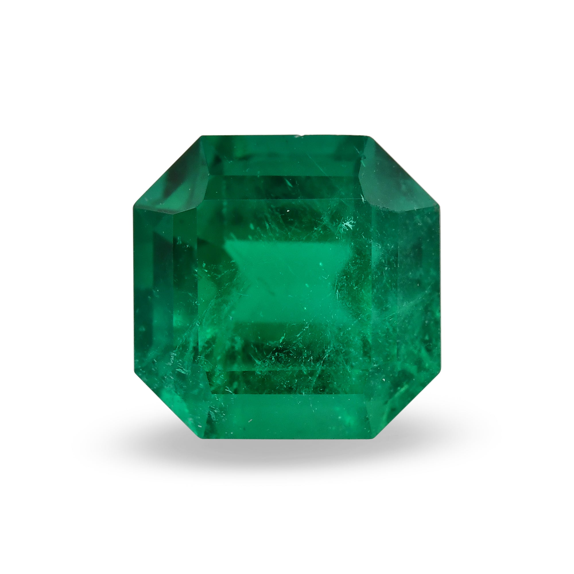 2.72 Carat Green COLOMBIAN Emerald Emerald GRS | LEIBISH