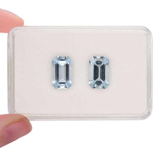 7.70 Carat  MADAGASCAR Emerald Aquamarine GWLAB