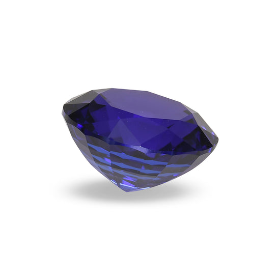 15.76 Carat Blue TANZANIAN Round Tanzanite GWLAB