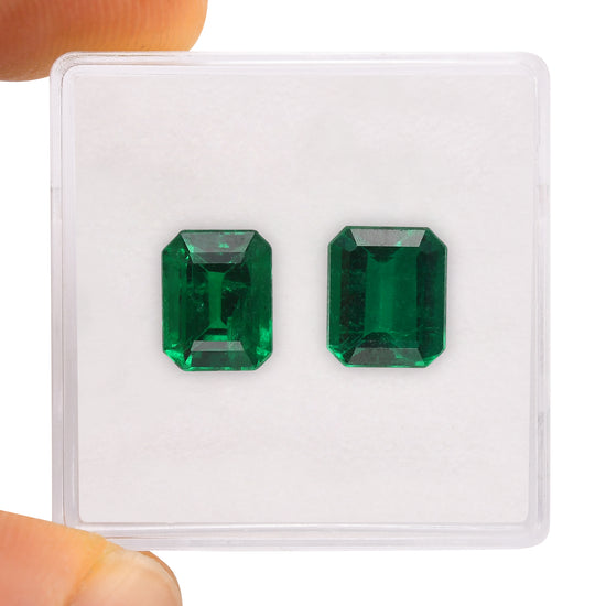 3.78 Carat Green ZAMBIAN Emerald Emerald