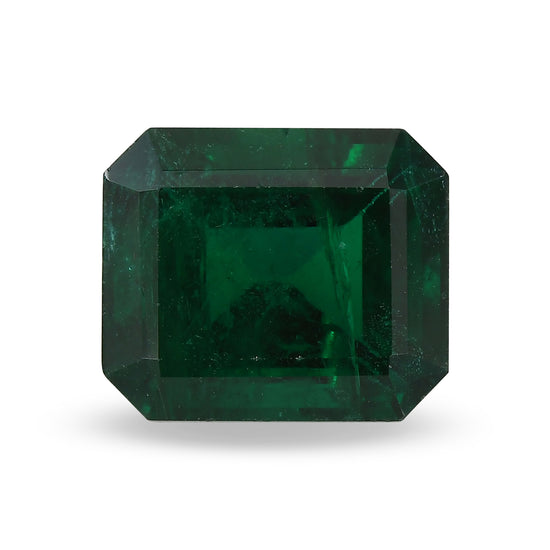 8.27 Carat Green ZAMBIAN Emerald Emerald