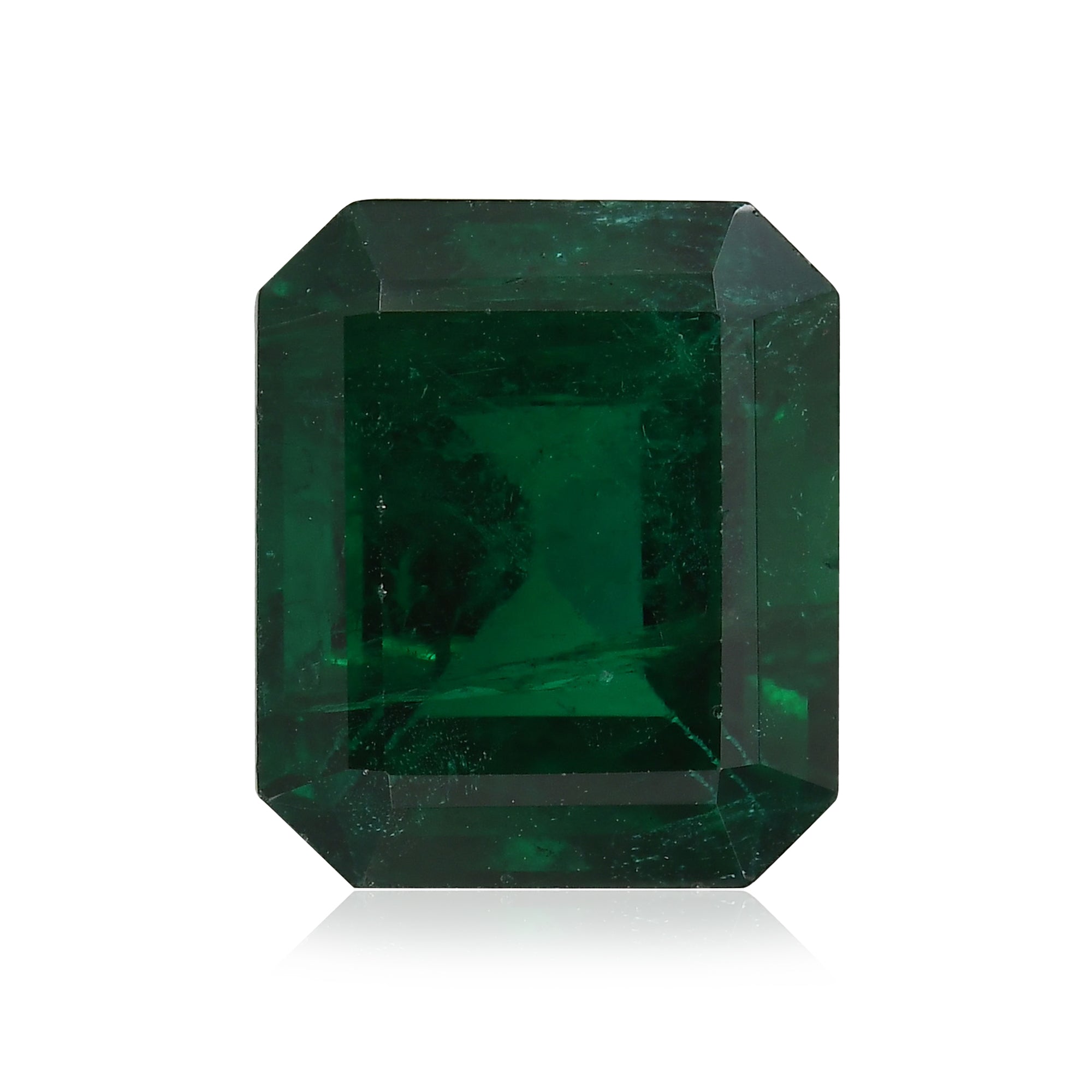 8.27 Carat Green ZAMBIAN Emerald Emerald | LEIBISH