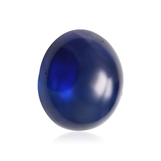 16.06 Karat blauer SRI LANKAN Cabochon Saphir GRS