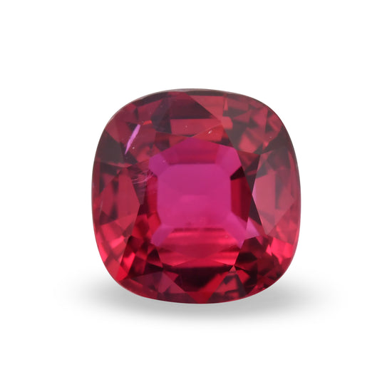 4.01 Carat Red MOZAMBIQUE Cushion Ruby CD