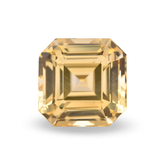 10.16 Carat Yellow SRI LANKAN Emerald Sapphire CD
