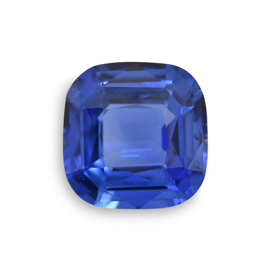 3.54 Carat Blue SRI LANKAN Cushion Sapphire CD