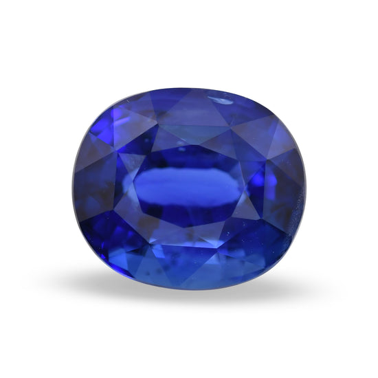 6.11 Carat Blue SRI LANKAN Cushion Sapphire CD