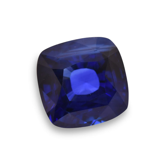 5.56 Carat Blue SRI LANKAN Cushion Sapphire CD