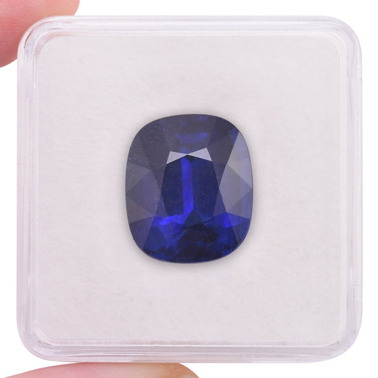 17.17 Carat Blue SRI LANKAN Cushion Sapphire CD