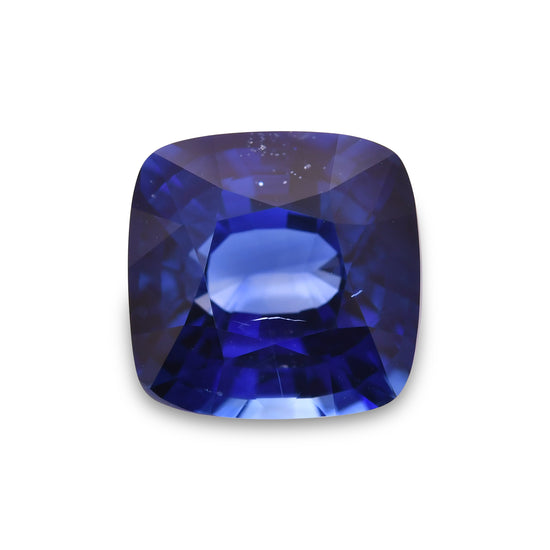 5.63 Carat Blue SRI LANKA Cushion Sapphire CD