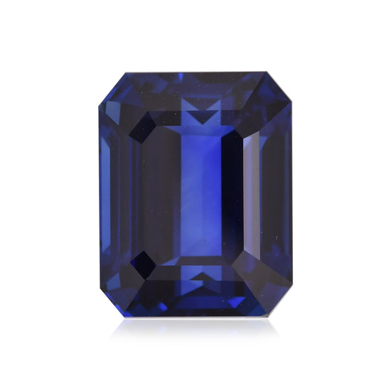 10,79 Karat blauer SRI LANKAN Smaragd Saphir CD