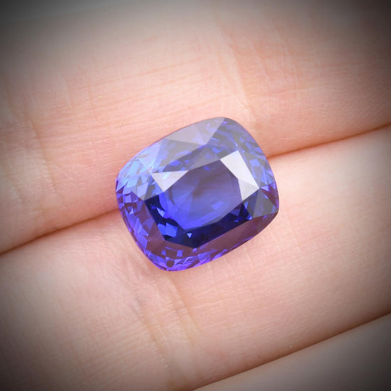 10.17 Carat Blue SRI LANKAN Cushion Sapphire CD