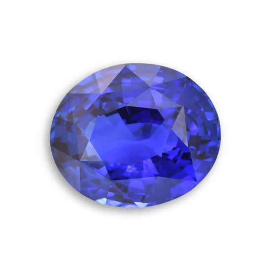 15.67 Carat Blue SRI LANKAN Oval Sapphire CD