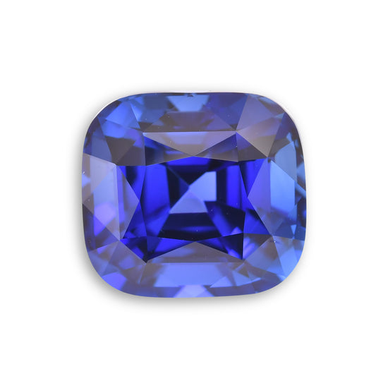 14.74 Carat Blue SRI LANKAN Cushion Sapphire CD