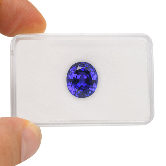 14.13 Carat Blue TANZANIAN Oval Tanzanite