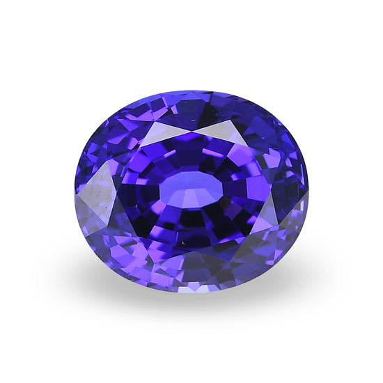 14.13 Carat Blue TANZANIAN Oval Tanzanite