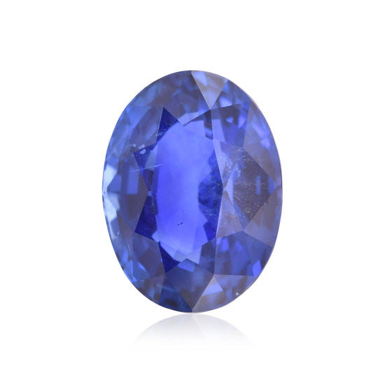 11.01 Carat Blue BURMESE Oval Sapphire CD