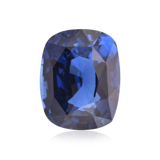 7.59 Carat Blue WEST AFRICAN Cushion Sapphire GRS