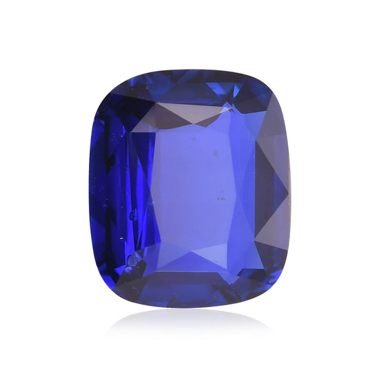 5,05 Karat Blauer SRI LANKA Kissen Saphir CD