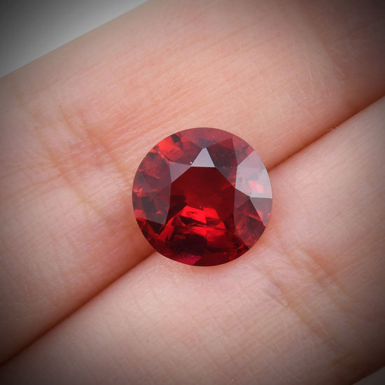 4.28 Carat Red MADAGASCAR Round Ruby GRS