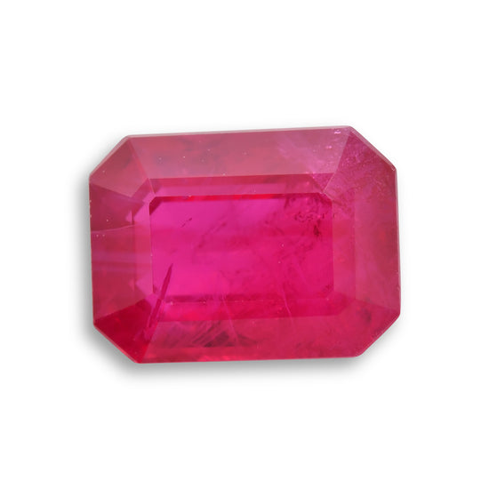 1.91 Carat Red BURMESE Emerald Ruby CD