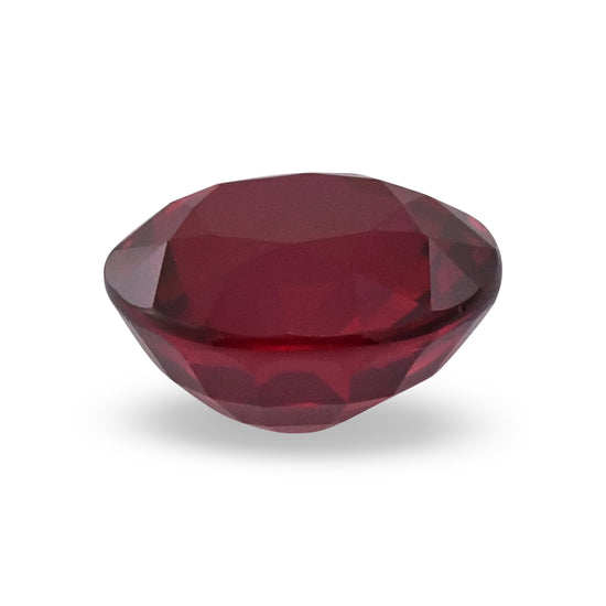 4.04 Carat Red MOZAMBIQUE Oval Ruby GRS