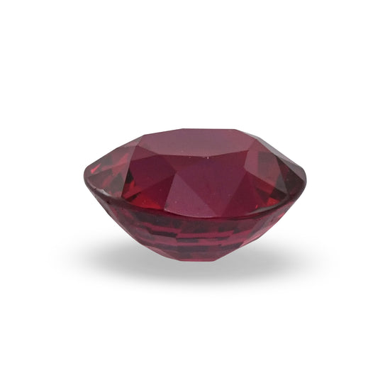 2.52 Carat Red MOZAMBIQUE Oval Ruby CD
