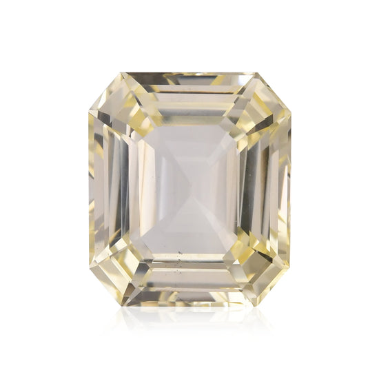 10.39 Carat Yellow SRI LANKAN Emerald Sapphire CD