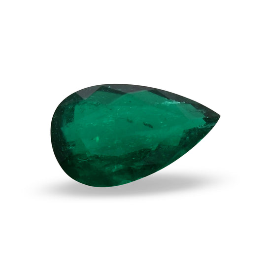 8.20 Karat Grüner KOLUMBIANISCHER Birnen-Smaragd CD