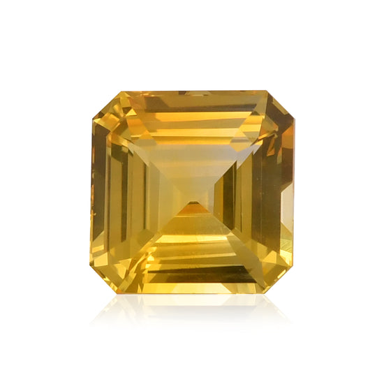 4.06 Carat Yellow SRI LANKAN Emerald Sapphire CD