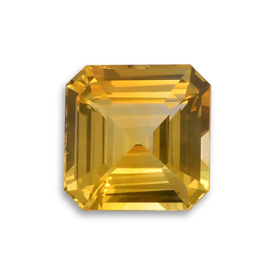 4.06 Carat Yellow SRI LANKAN Emerald Sapphire CD