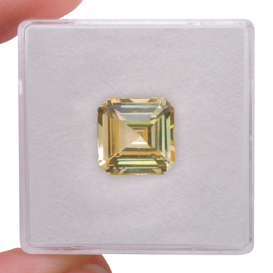 5.02 Carat Yellow SRI LANKAN Emerald Sapphire CD
