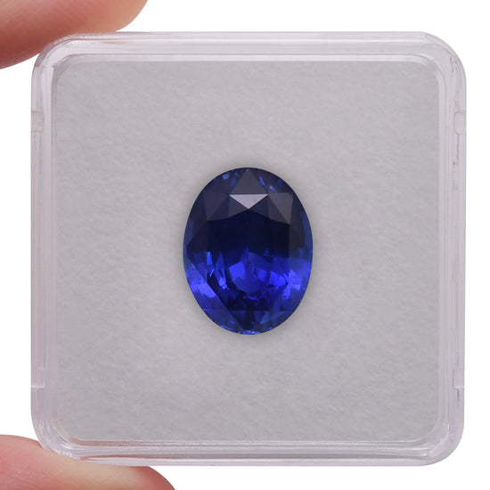 10.49 Carat Blue SRI LANKAN Oval Sapphire CD