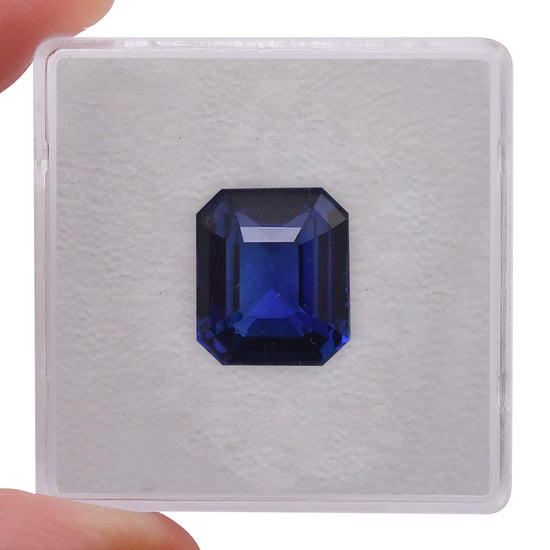 5.06 Carat Blue MADAGASCAR Emerald Sapphire CD