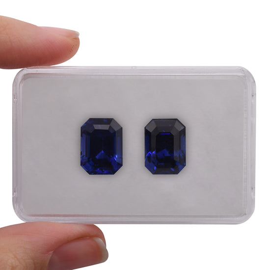 20.44 Carat Blue SRI LANKAN Emerald Sapphire CD