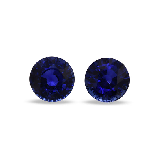 11.98 Carat Blue SRI LANKAN Round Sapphire CD