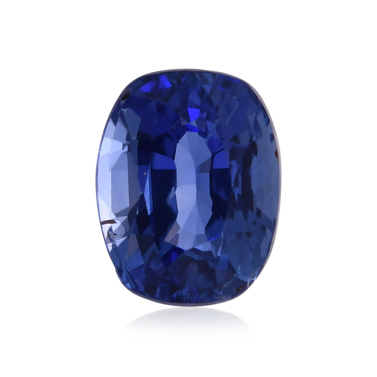 2.04 Carat Blue  Cushion Sapphire