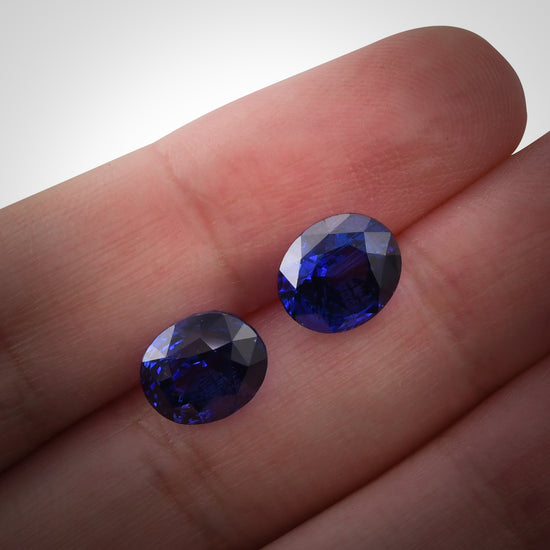 9.41 Carat Blue SRI LANKAN Oval Sapphire CD