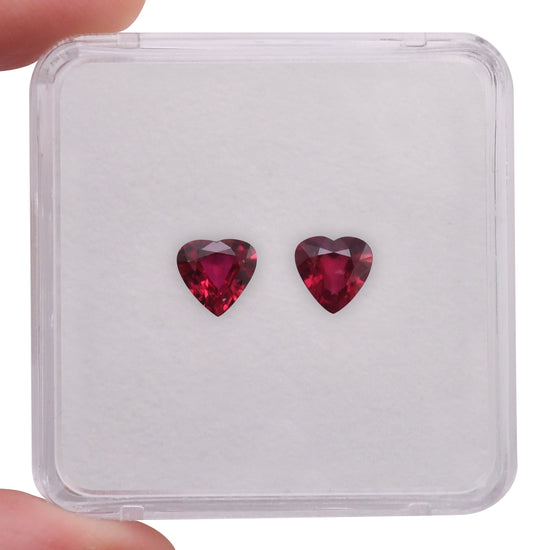 1.41 Carat Red  Heart Ruby
