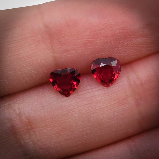 1.52 Carat Red  Heart Ruby