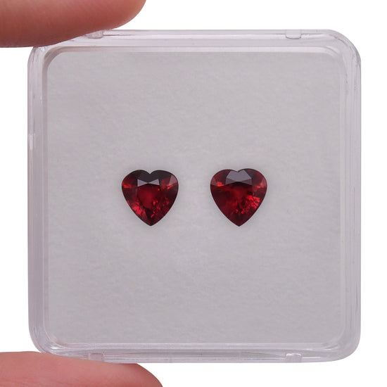 2.06 Carat Red  Heart Ruby