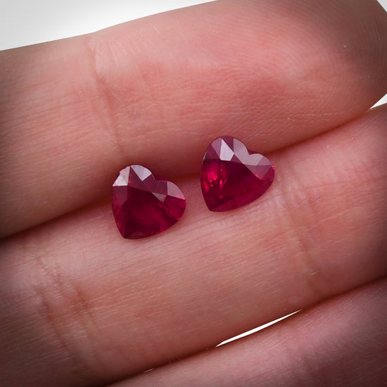 3.10 Carat Red  Heart Ruby