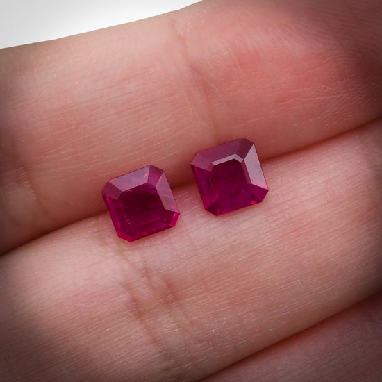 2.24 Carat Red  Emerald Ruby