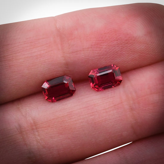 2.18 Carat Red  Emerald Ruby