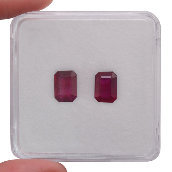 2.60 Carat Red  Emerald Ruby