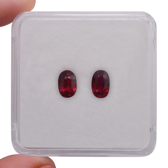2.18 Carat Red MOZAMBICAN Oval Ruby CD