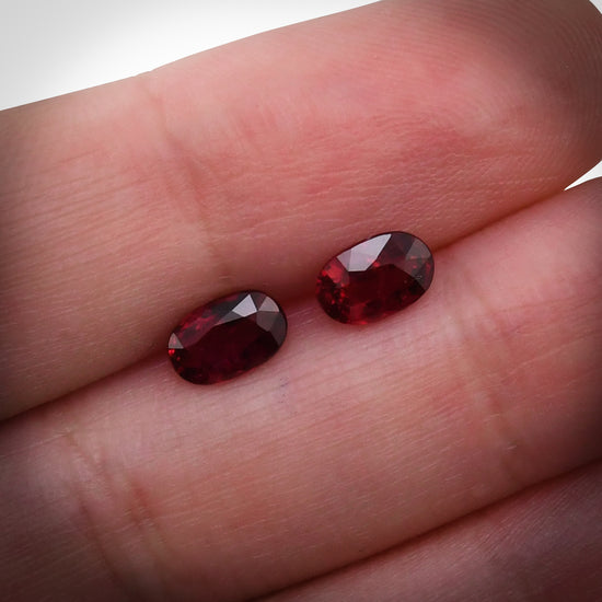 2.18 Carat Red MOZAMBICAN Oval Ruby CD