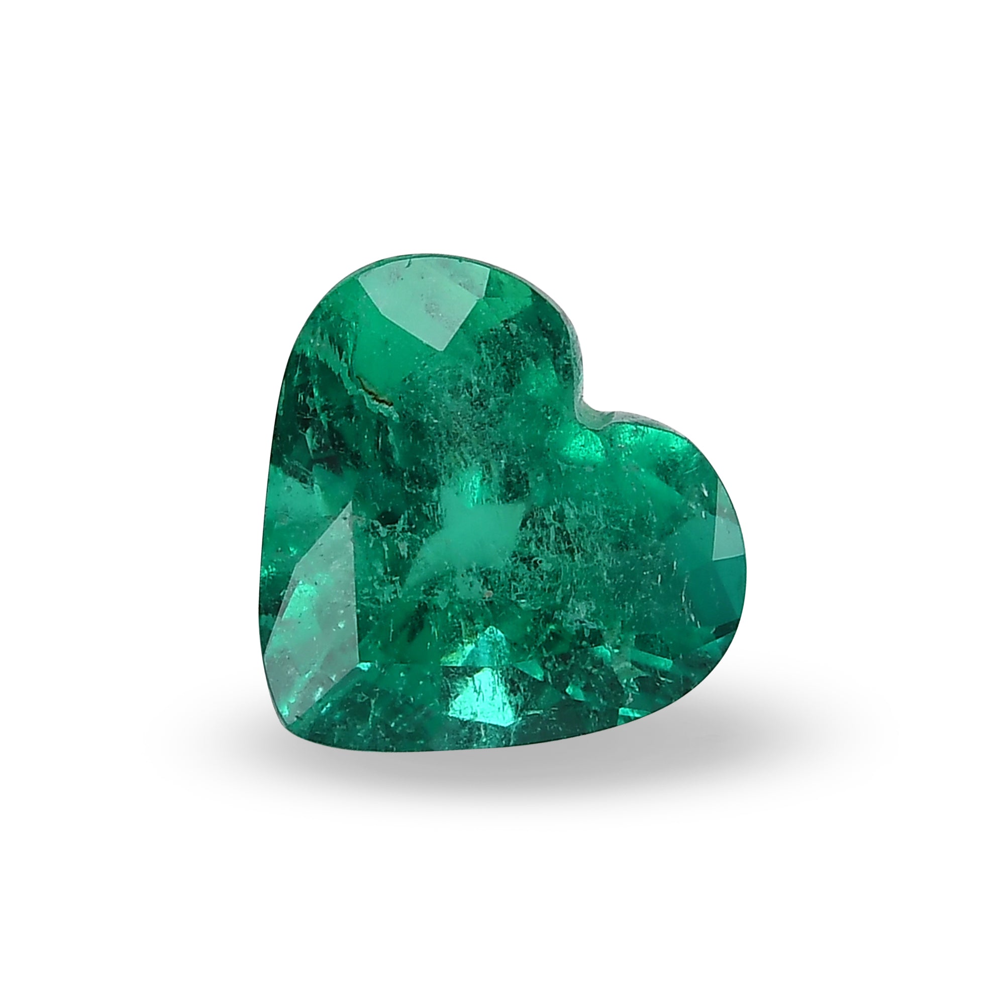 邦楽 LOVE SHOP COLOMBIA - EMERALD GROOVE 6.32 Carat Intense Muzo Green Natural Loose Colombian Emerald-Cushion