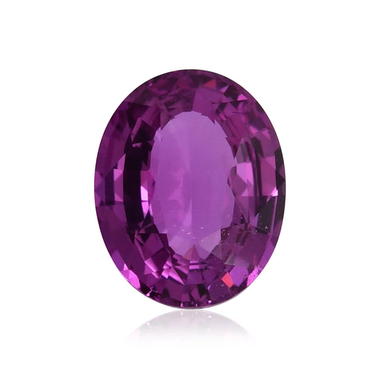 3.98 Carat Pink MADAGASCAR Oval Sapphire CD